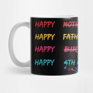 funny Vintage 4th Of July Design Fireworks Independance National Day Humor Mug